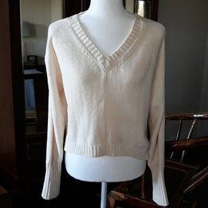 Chenille Cropped Sweater